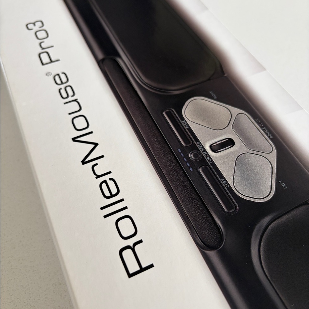 Pro3 Ergonomic Mouse - Black and Gray